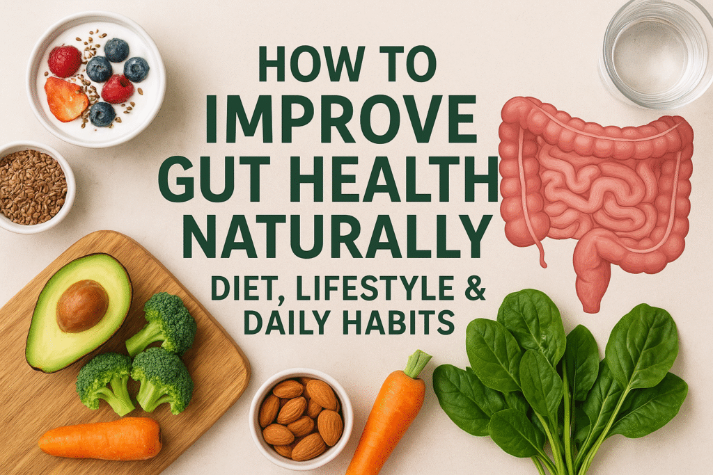 Improve Gut Health Naturally with Diet & Daily Habits