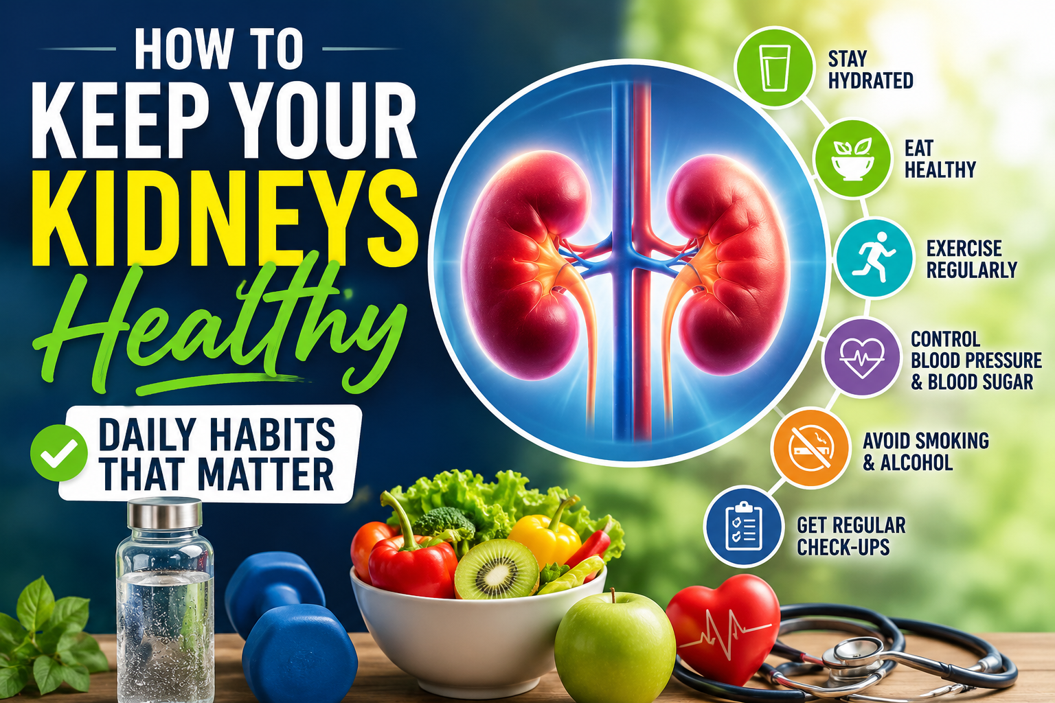 How to Keep Your Kidneys Healthy: Daily Habits That Matter